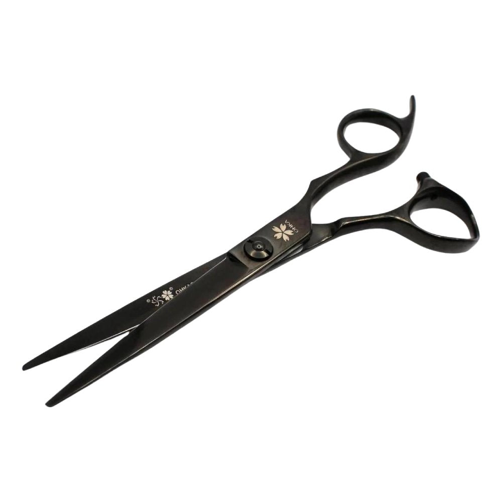OHKA Black Gloss Left Handed Scissors