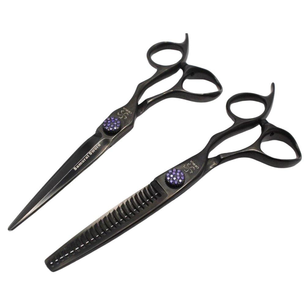 OHKA Jewel Black Scissor Set
