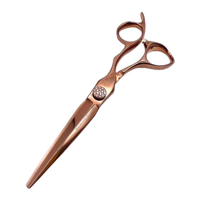 OHKA Jewel Rose Gold 30 Teeth Thinning Scissors