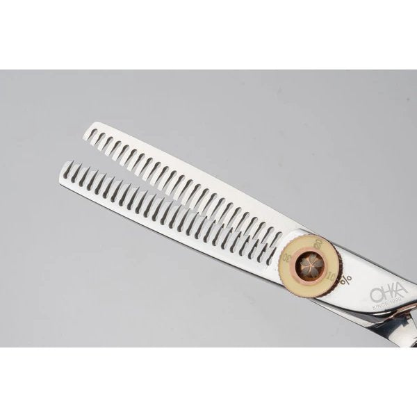 OHKA Transformer T320 Adjustable Thinning Scissors 6”