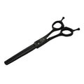 OHKA Elite ND 40 Teeth Reversible Thinning Scissor Black 6"