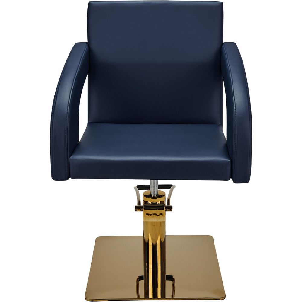 Ayala Tina Styling Chair with Gold Base