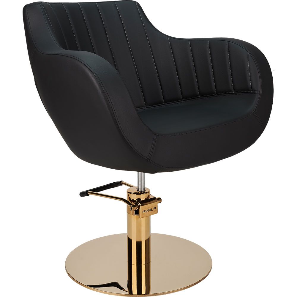 Ayala Thomas Styling Chair with Gold Base