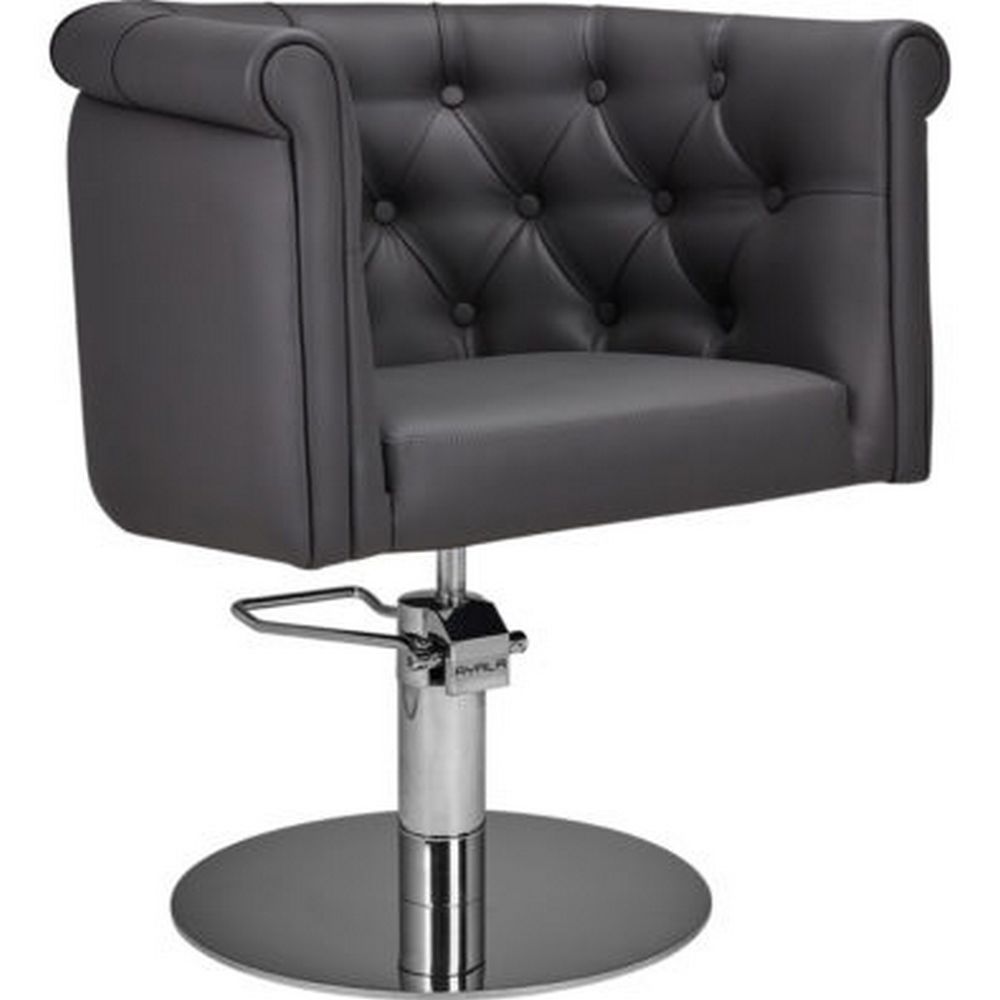 Ayala Mali Styling Chair with Round Base