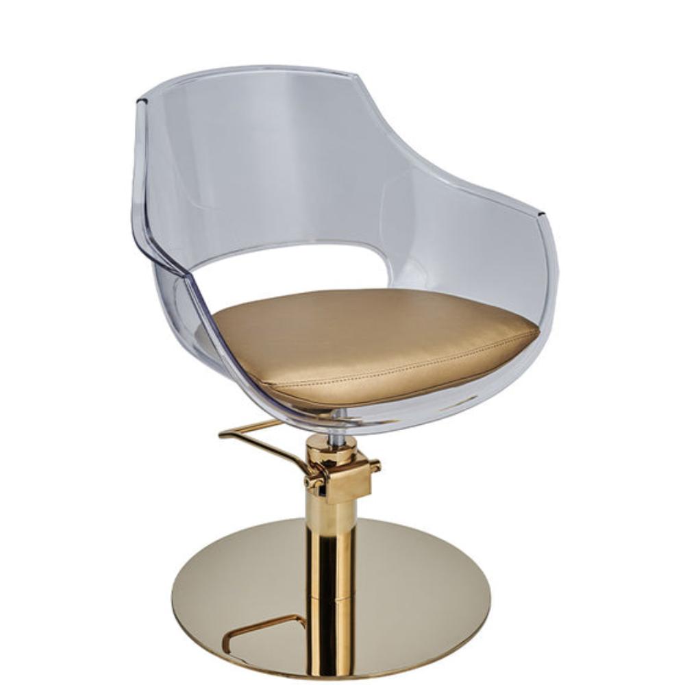 Ayala Ghost Chair Gold