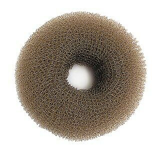 Sibel Hair Bun Ring Brown 18cm Diameter