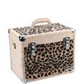 Sibel Leopard Print Beauty Case