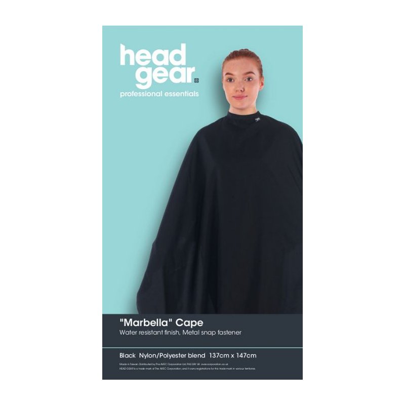 Head Gear Marbella Ladies Cape Black