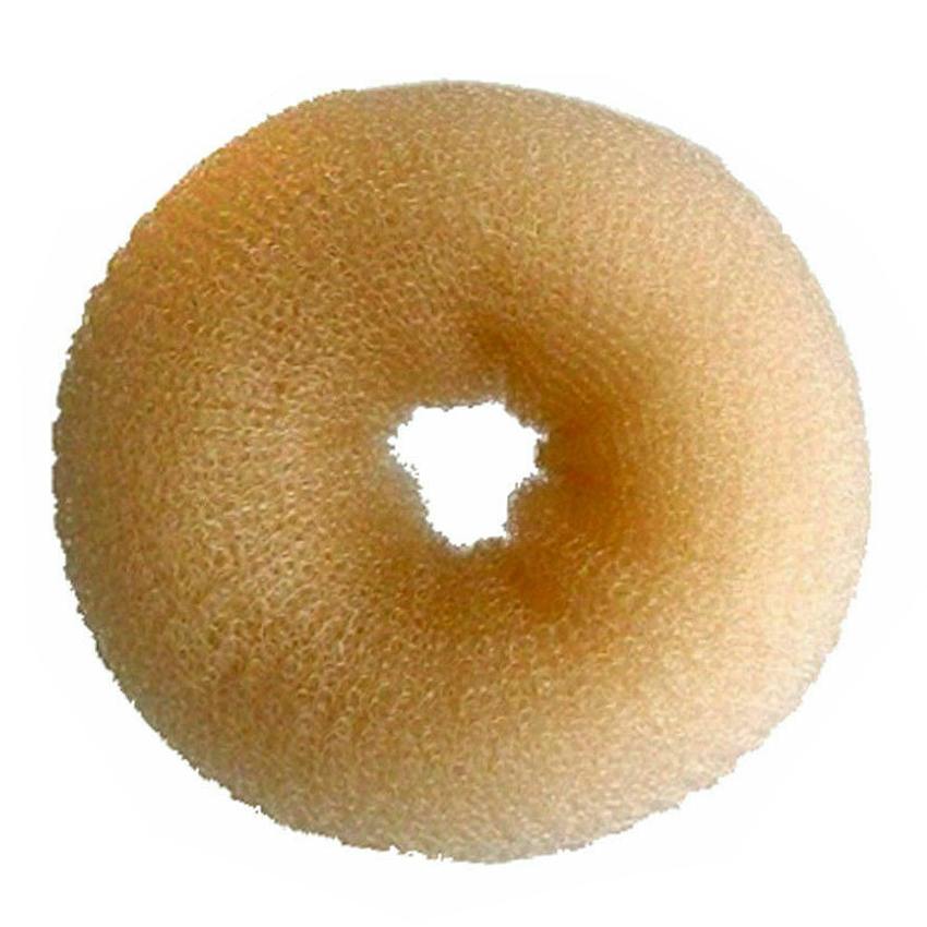 Head Gear Hair Bun Blonde 8cm