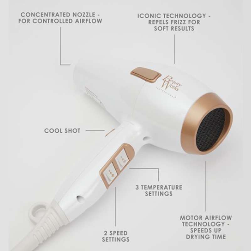 Beauty Works Hair Dryer Kit