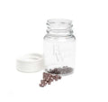 Beauty Works Aluminium Micro Rings Light Brown 500 Pieces