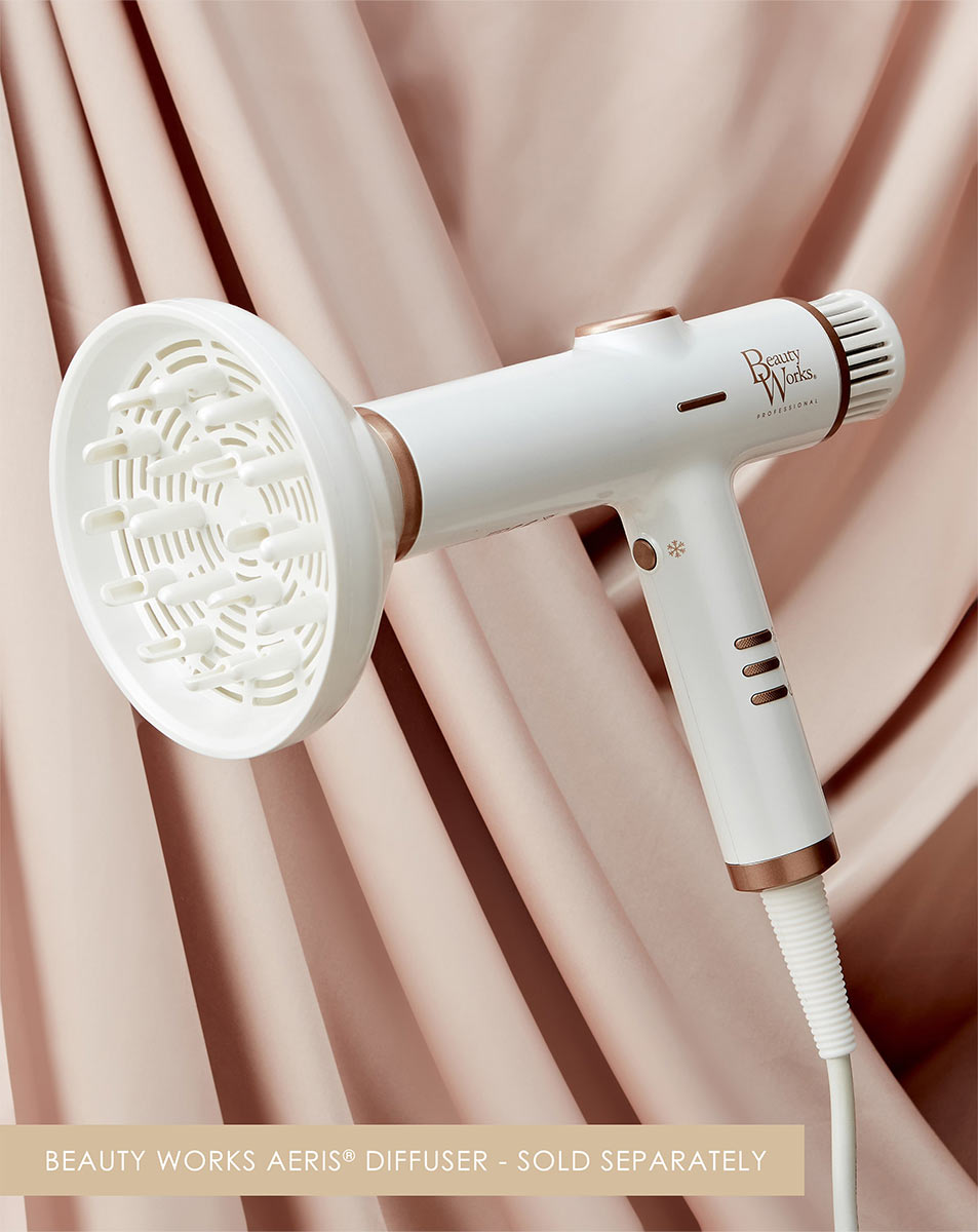 Beauty Works Aeris Digital Hair Dryer White