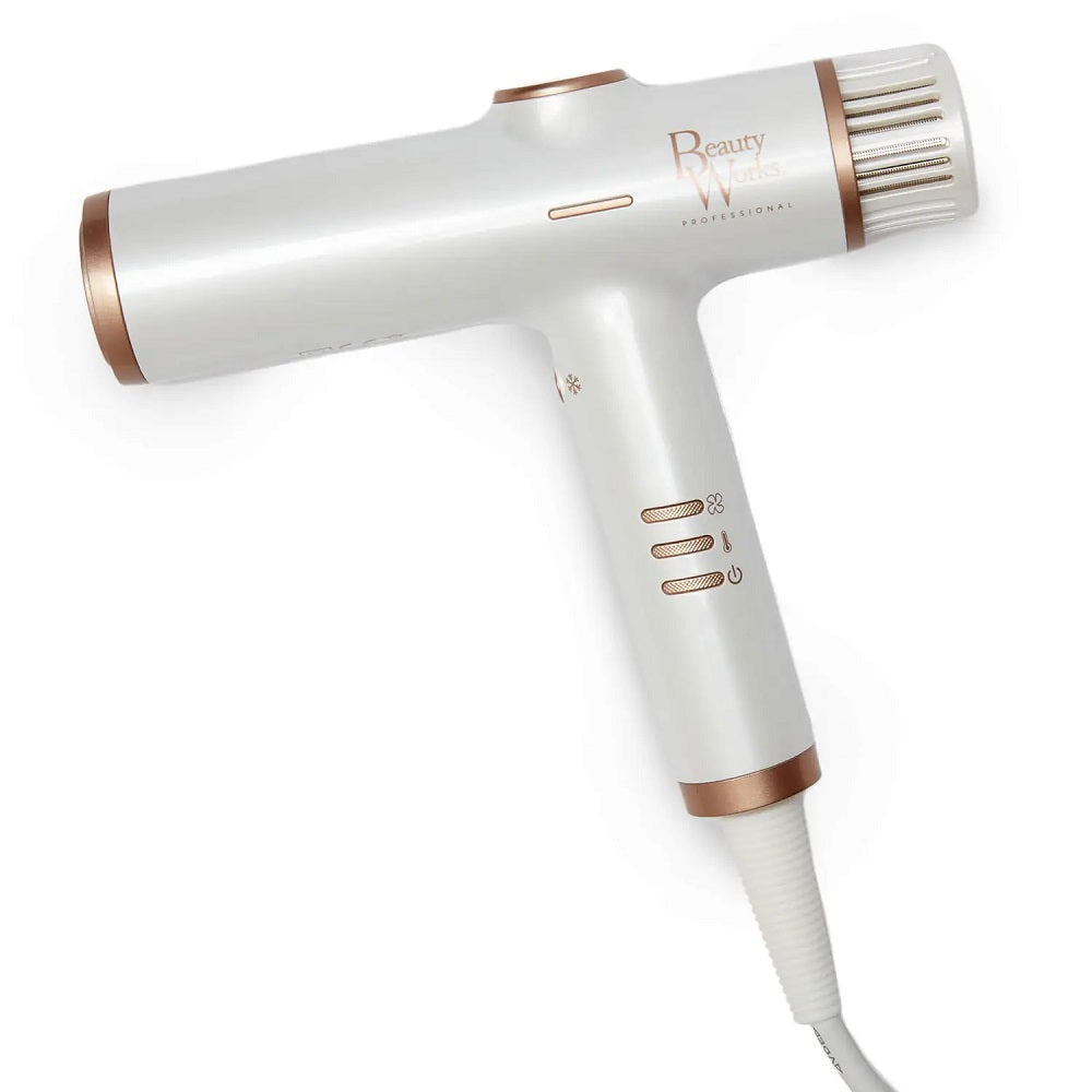Beauty Works Aeris Digital Hair Dryer White