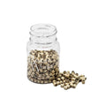 Beauty Works Silicone Lined Aluminium Micro Rings Blonde 500 pcs