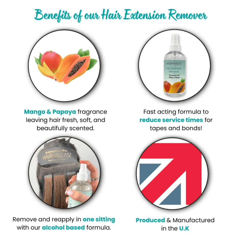 Hair Made Easi Hair Extension Remover 250ml