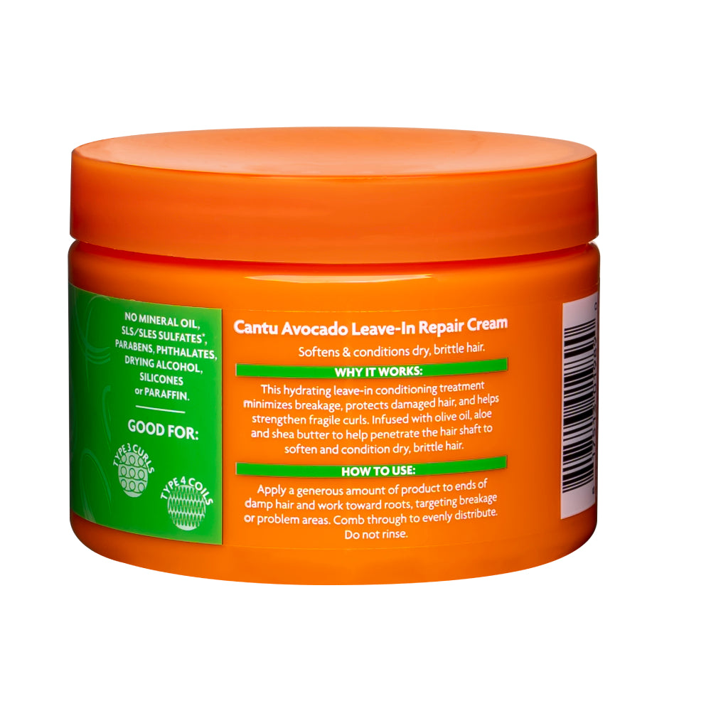 Cantu Avocado Leave In Conditioning Cream 340g