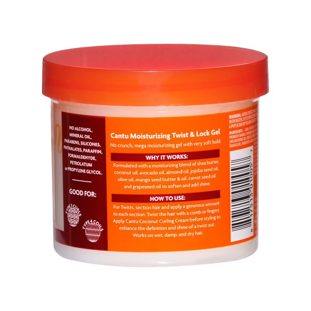 Cantu Natural Moisturizing Twist & Lock Hair Gel 370g