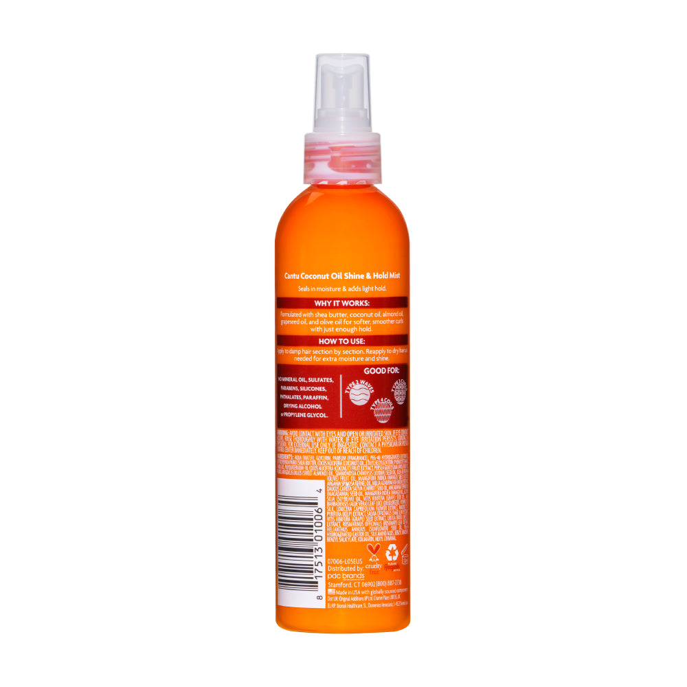 Cantu Coconut Oil Shine & Hold Mist 237ml