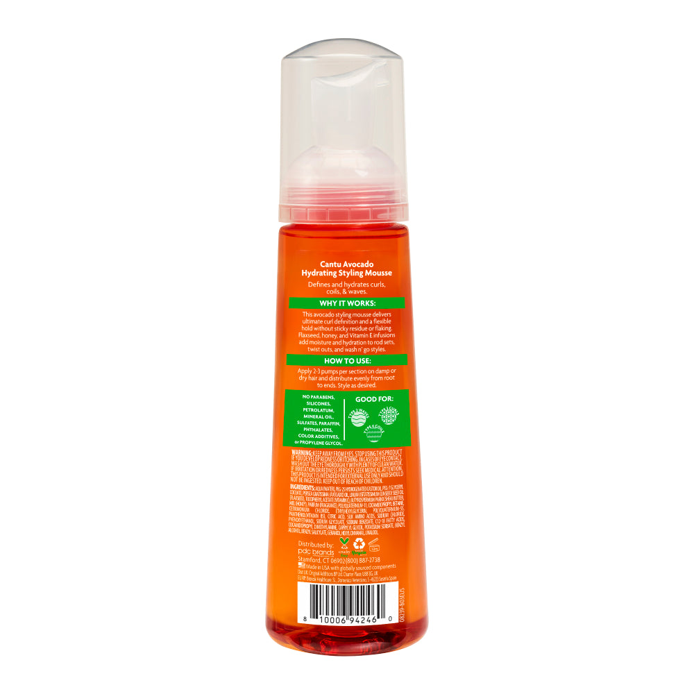 Cantu Avocado Hydrating Mousse 248ml