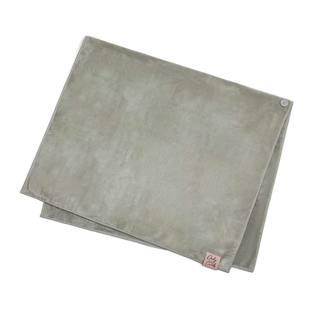 Only Curls Microfibre Hair Towel Silver