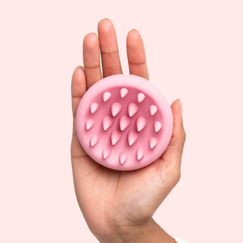 Only Curls Scalp Massager Pink