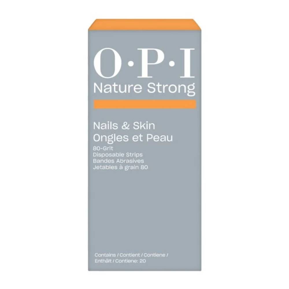 OPI Nature Strong Disposable Strips 80 Grit (20)