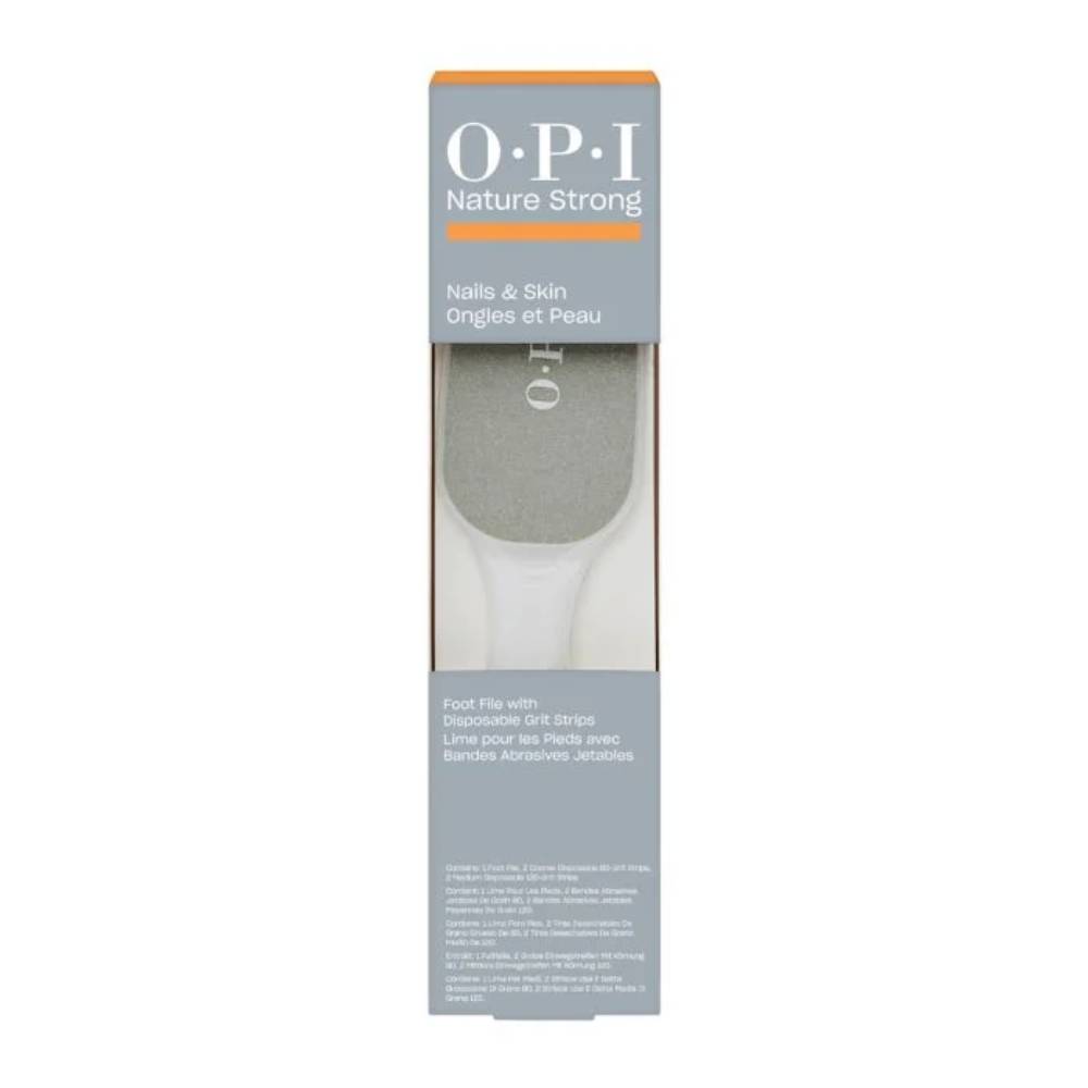 OPI Nature Strong Foot File with Disposable Grit Strips