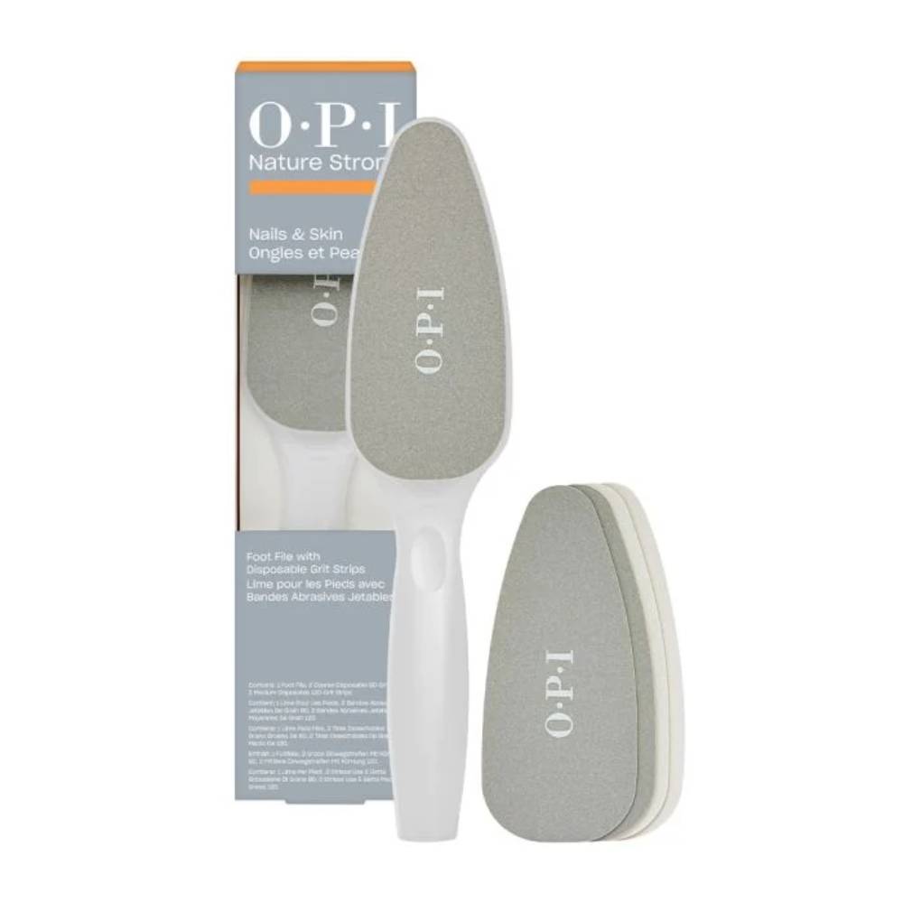 OPI Nature Strong Foot File with Disposable Grit Strips