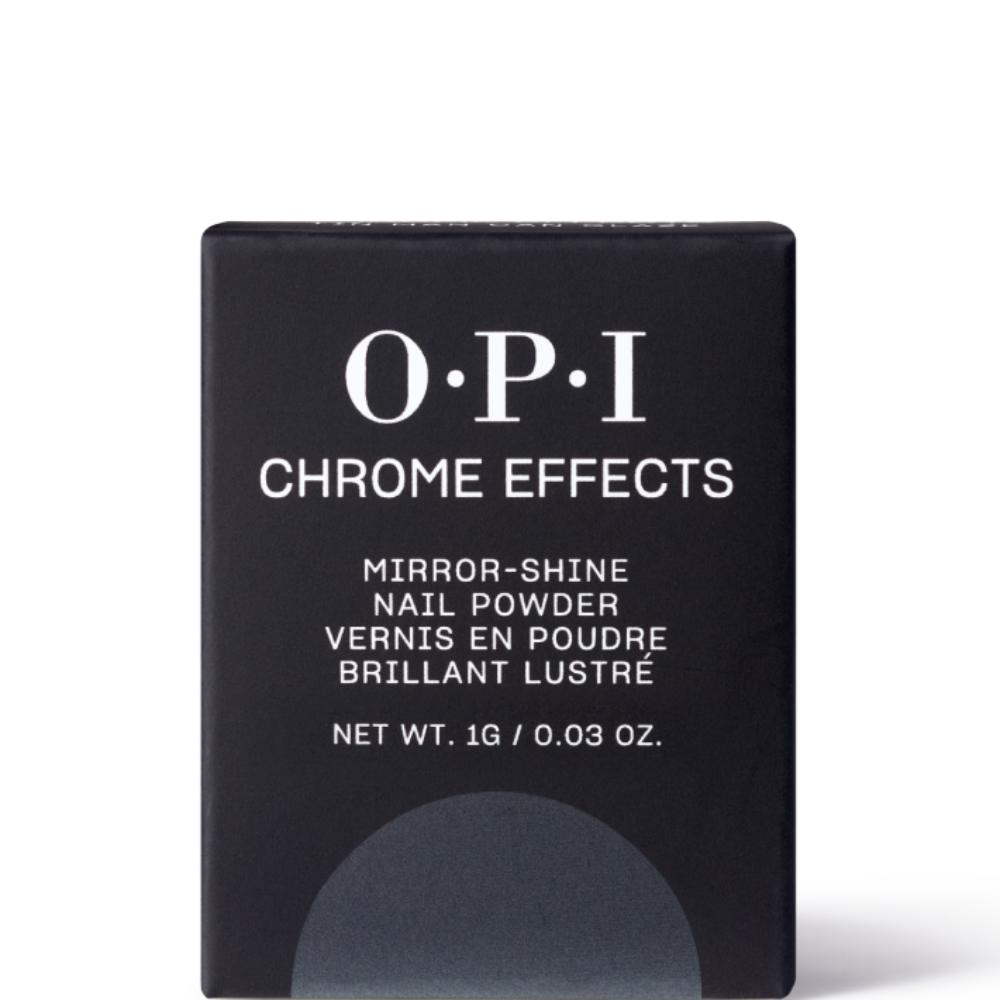 OPI Chrome Powder Tin Man Can Glaze 1g