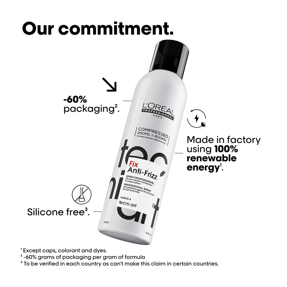 L'Oreal Tecni Art Fix Anti-Frizz Spray 250ml