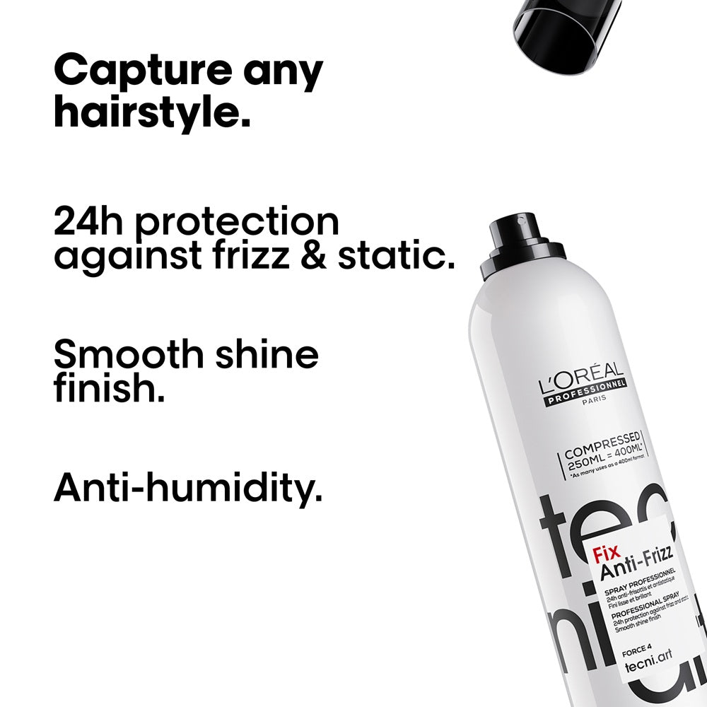 L'Oreal Tecni Art Fix Anti-Frizz Spray 250ml