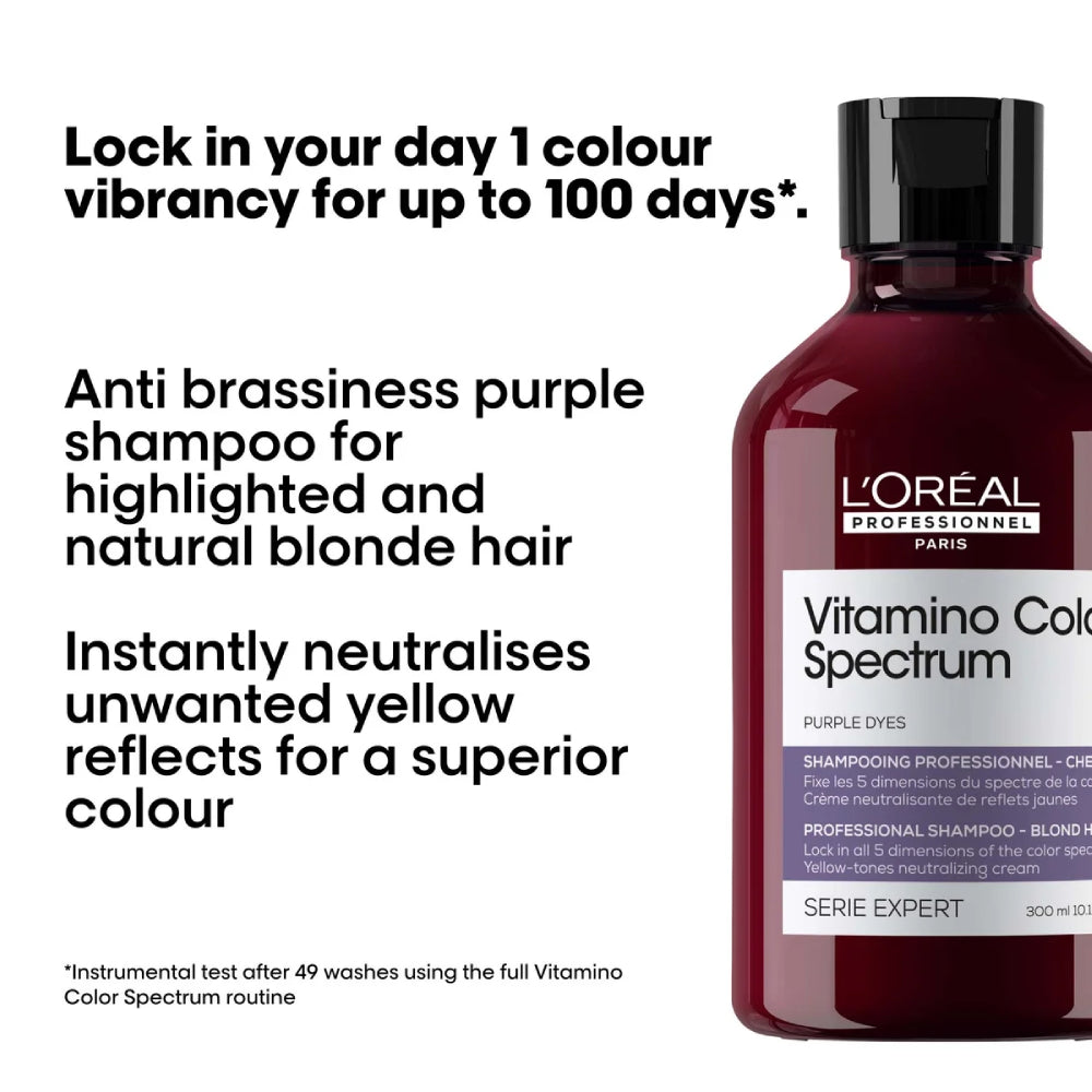 L'Oreal Serie Expert Vitamino Color Spectrum Purple Dyes Shampoo 300ml
