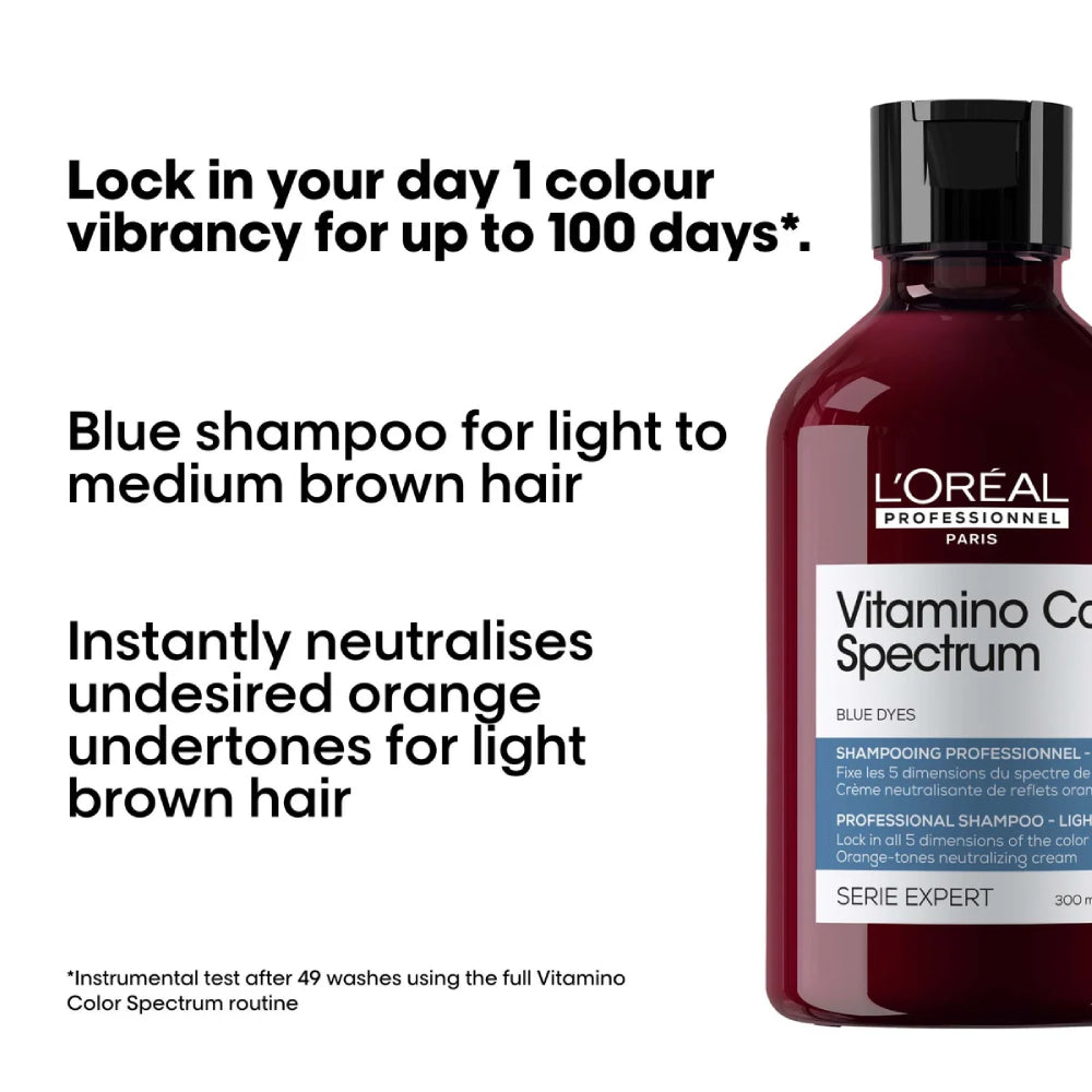 L'Oreal Serie Expert Vitamino Color Spectrum Blue Dyes Shampoo 300ml
