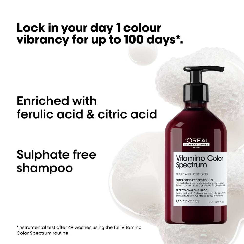 L'Oreal Serie Expert Vitamino Color Spectrum Shampoo 500ml
