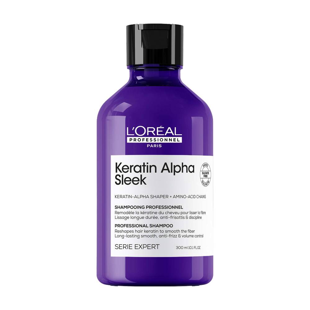 L'Oreal Serie Expert Keratin Alpha Sleek Shampoo 300ml