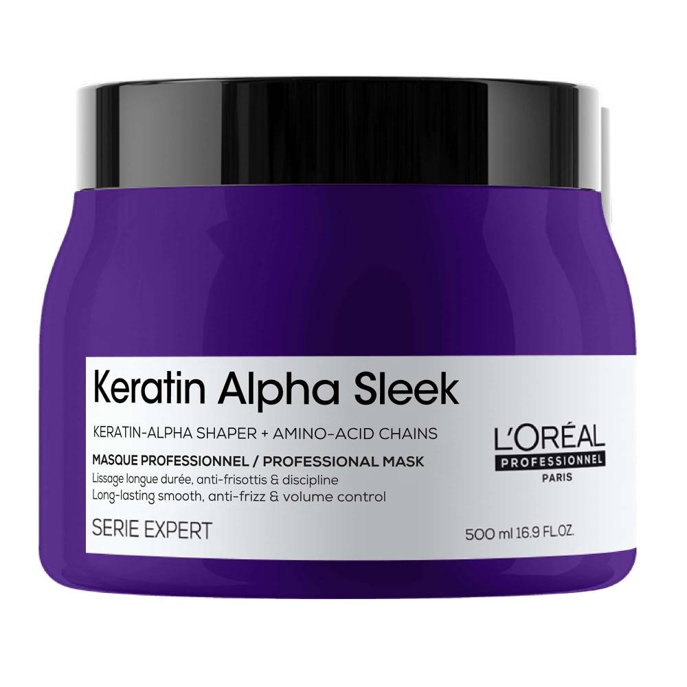 L'Oreal Serie Expert Keratin Alpha Sleek Mask 500ml