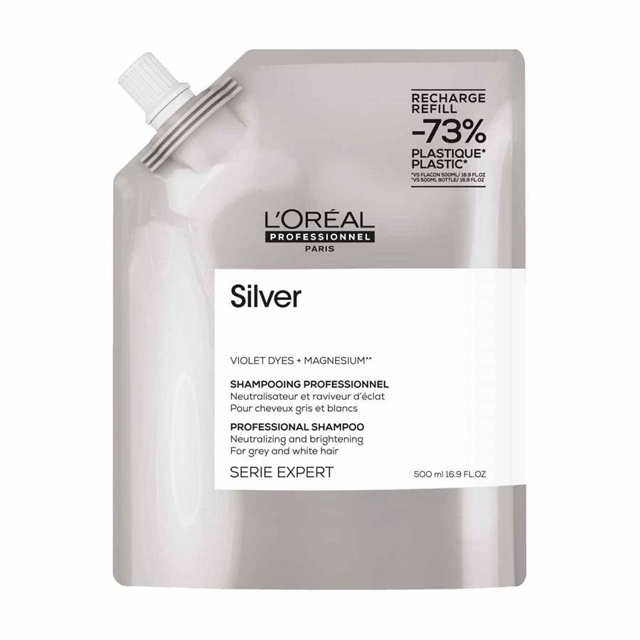 L'Oreal Serie Expert Silver Shampoo Refill 500ml