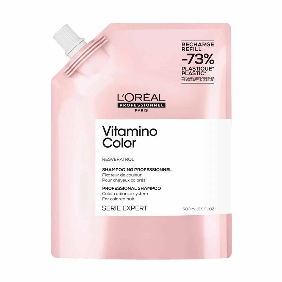 L'Oreal Serie Expert Vitamino Color Shampoo Refill 500ml