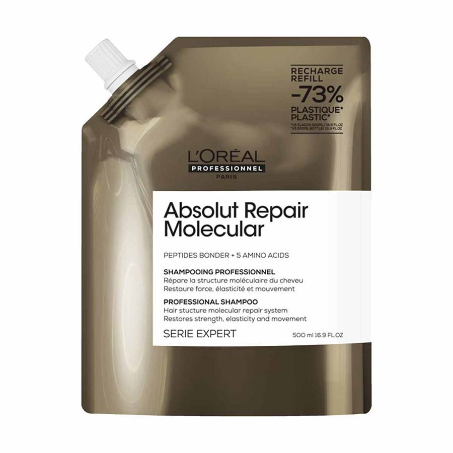 L'Oreal Serie Expert Absolut Repair Molecular Shampoo Refill 500ml