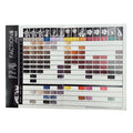 Pulp Riot Faction8 Cheat Sheet/Swatch Chart