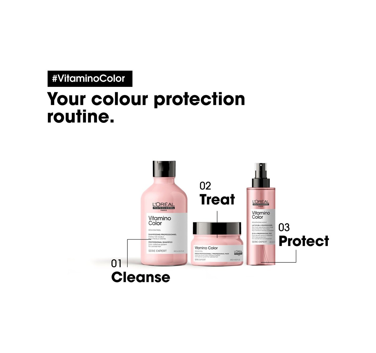 L'Oreal Serie Expert Vitamino Color Shampoo 300ml