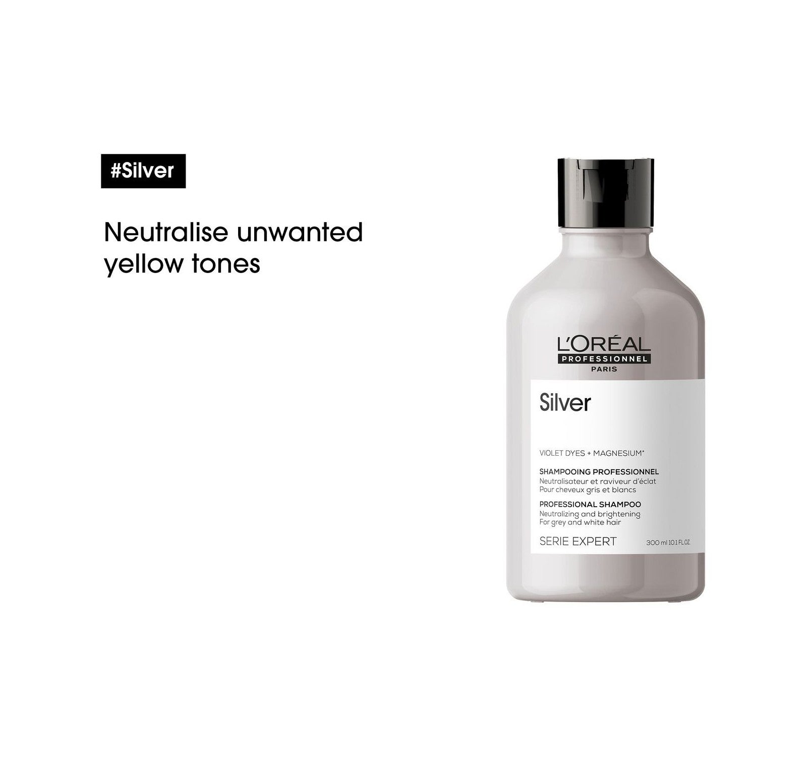 L'Oreal Serie Expert Silver Shampoo 500ml