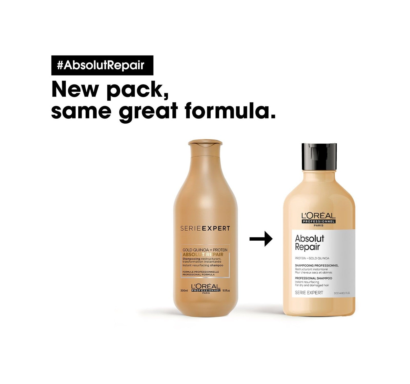 L'Oreal Serie Expert Absolut Repair Shampoo 300ml