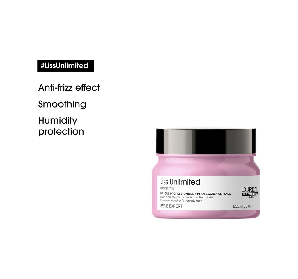 L'Oreal Serie Expert Liss Unlimited Mask 250ml