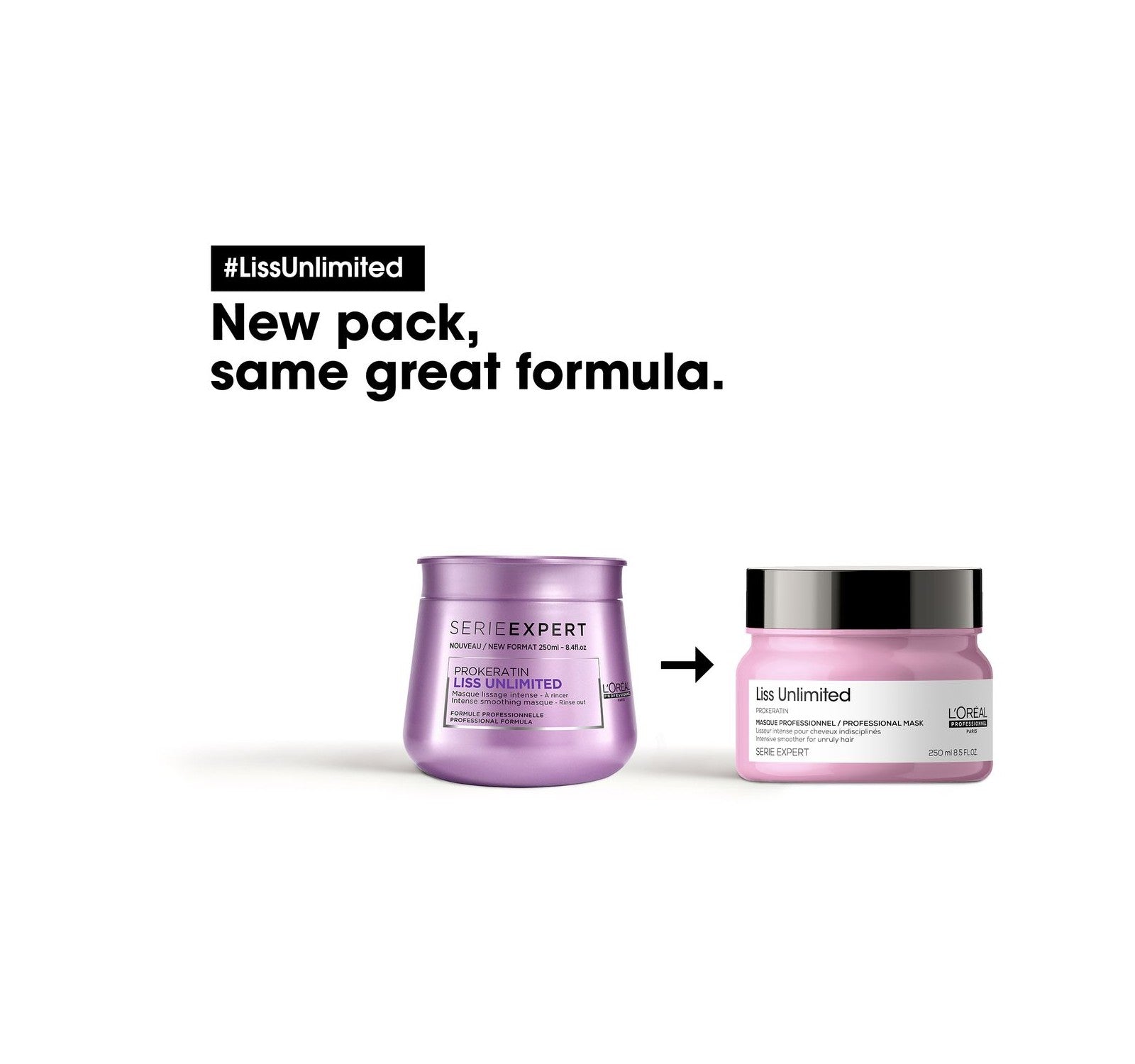 L'Oreal Serie Expert Liss Unlimited Mask 250ml