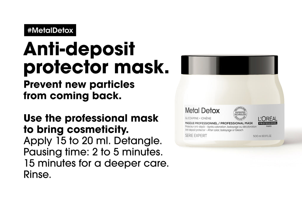 L'Oreal Serie Expert Metal Detox Anti-Deposit Protector Mask 500ml