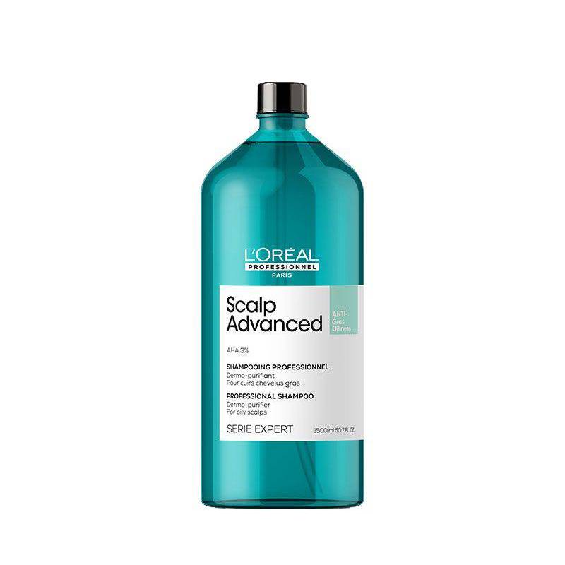 L'Oreal Serie Expert Scalp Advanced Anti-Oiliness Dermo-Purifier Shampoo 1500ml