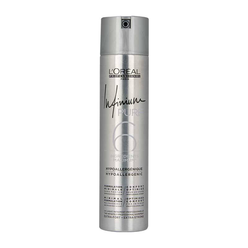 L'Oreal Professionnel Infinium Pure 6 Extra-Strong Hairspray 300ml