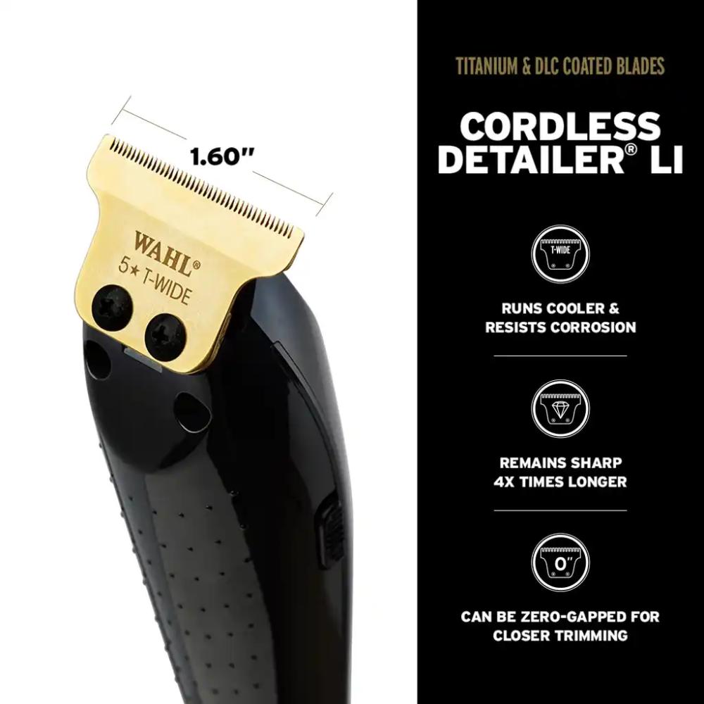 Wahl Cordless Barber Combo Clipper and Trimmer Kit