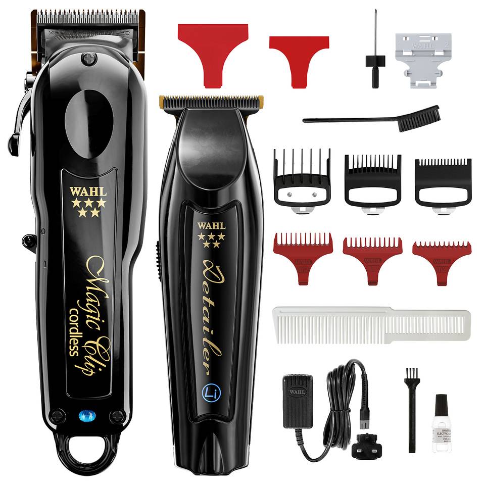 Wahl Cordless Barber Combo Clipper and Trimmer Kit